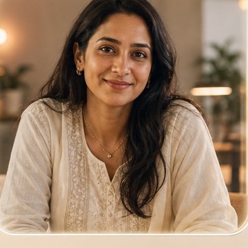 Dr. Asha, wellness coach persona
